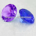 purple pebble shaped decorative crystal diamonds for wedding guests gifts